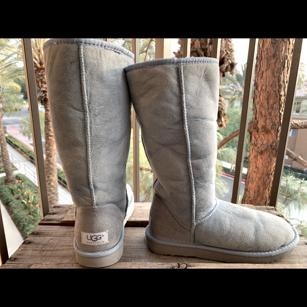 UGG Women’s Classic Tall Boot in Ash Fog